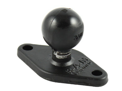 RAM-B-238U - RAM 2.43  x 1.31  Diamond Base with 1  Ball