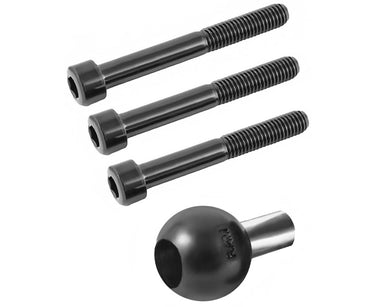 RAM-B-367U - RAM Motorcycle Handlebar Clamp Base with M8 Screws