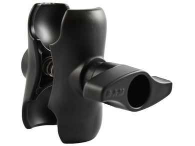 RAM-D-201U-C - RAM Short Length Double Socket Arm for 2.25  Balls