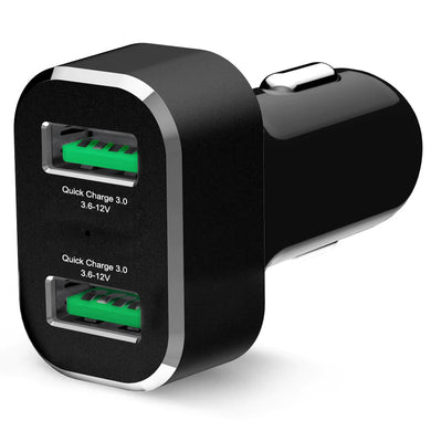 RAM-GDS-CHARGE-USB2QCCI - RAM GDS 2-Port USB Cigarette Charger with Qualcomm Quick Charge
