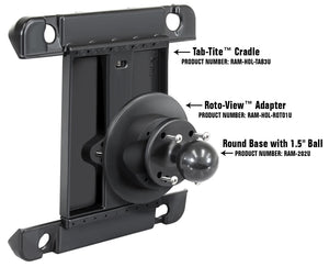 RAM-HOL-ROTO1U - RAM Roto-View Adapter Plate