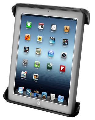 RAM-HOL-TAB3U - RAM Tab-Tite Universal Clamping Cradle for the Apple iPad 4, iPad 3, iPad 2  iPad 1 WITH OR WITHOUT LIGHT DUTY CASE