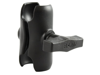 RAP-201U-B - RAM Composite Short Double Socket Arm for C Size 1.5  Balls