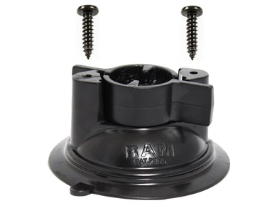RAP-224-1U - RAM 3.3  Diameter Suction Cup Base with Twist Lock