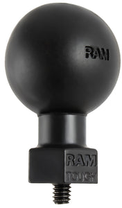 RAP-379U-252050 - RAM 1.5  Tough-Ball with 1/4 -20 X .25  Male Threaded Post