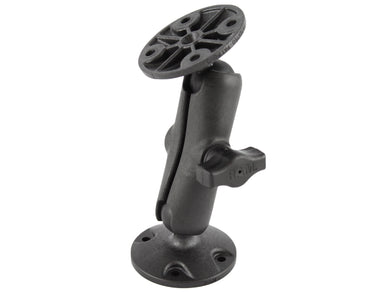 RAP-B-101U - RAM Composite Double Socket Mount with Two 2.5  Diameter Bases