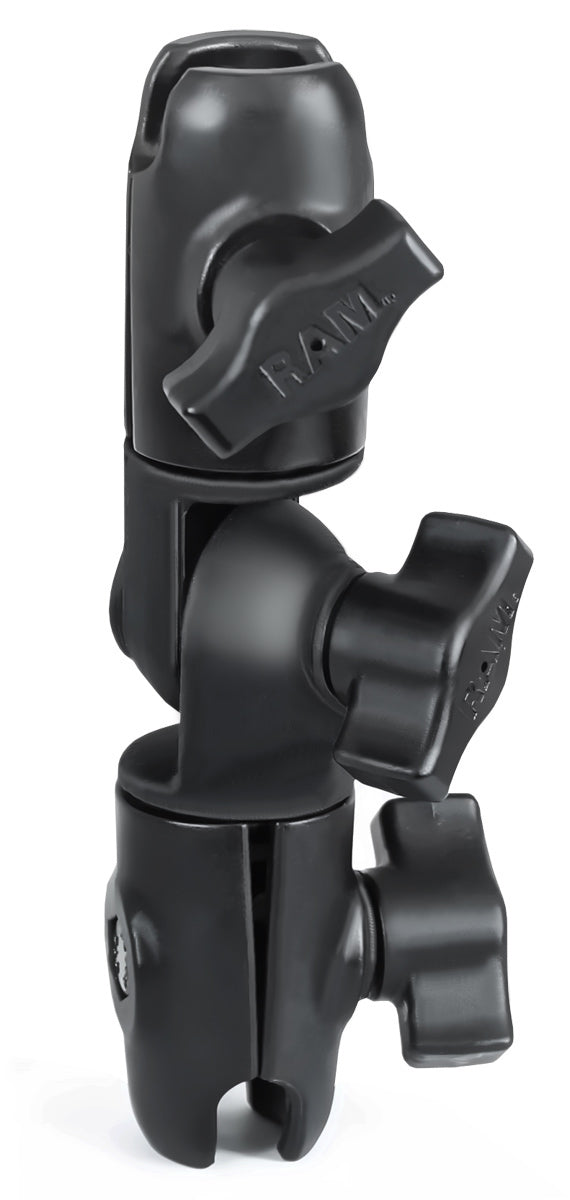 RAP-B-200-2U - RAM Double Socket Swivel Arm for 1  Ball Bases