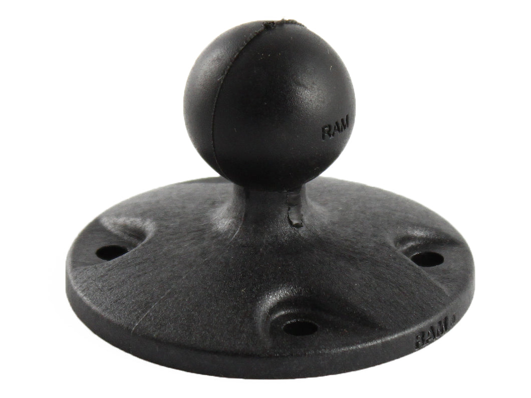 RAP-B-202U - RAM 2.5  Composite Round Base with the AMPs Hole Pattern  1  Ball