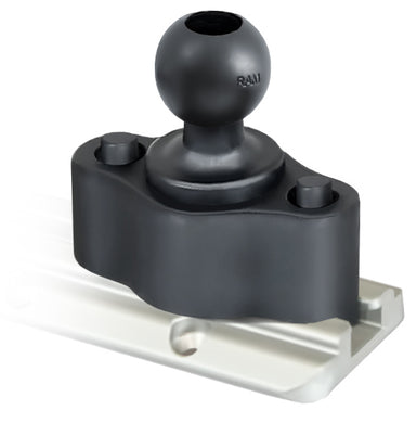 RAP-B-383U - RAM B Size 1  Track Ball Quick Release Track Base (Track Dimensional Range: .250  - .562 )