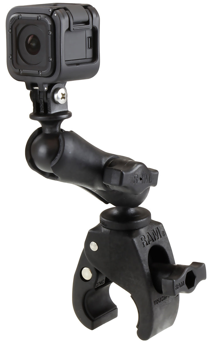 RAP-B-400-GOP1U - RAM Small Tough-Claw with Custom GoPro/Action Camera Adapter