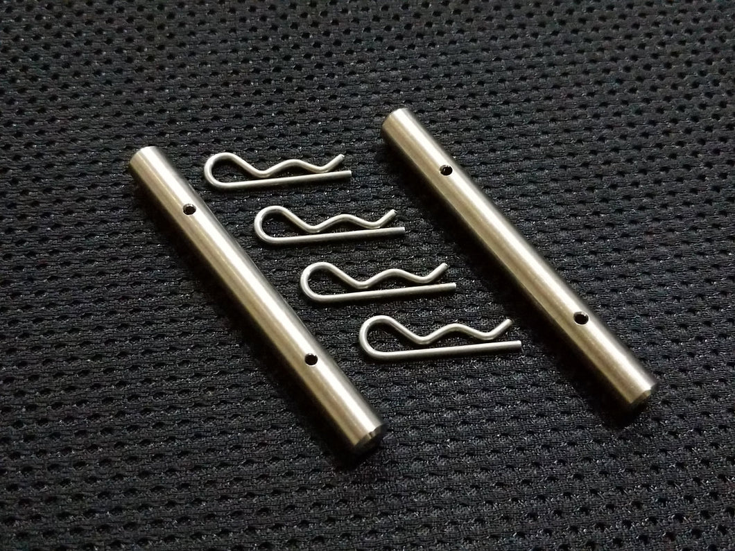RaceFasteners Titanium Front Pad Pins For Yamaha MT-10