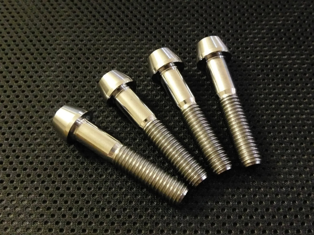 RaceFasteners Titanium Tapered Socket Fork Bottom Pinch Bolts For BMW S1000RR