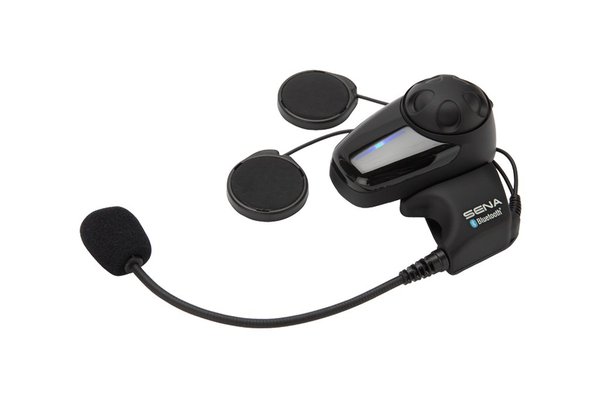 Sena SMH10 Motorcycle Bluetooth Headset & Intercom with Universal  Microphone Kit Dual Pack