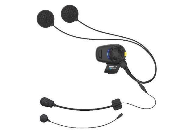 Sena SMH5-FM SINGLE with UNIVERSAL Mic Bluetooth Headset & Intercom Built-in FM Tuner