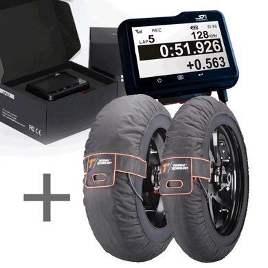 SpeedAngle Apex Lap Timer + Thermal Technology Pro Tyre Warmers Bundle
