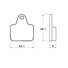 Load image into Gallery viewer, Accossato Brake Pads EV2 Compound for PZ001 PZ002 PZ004 PZ008