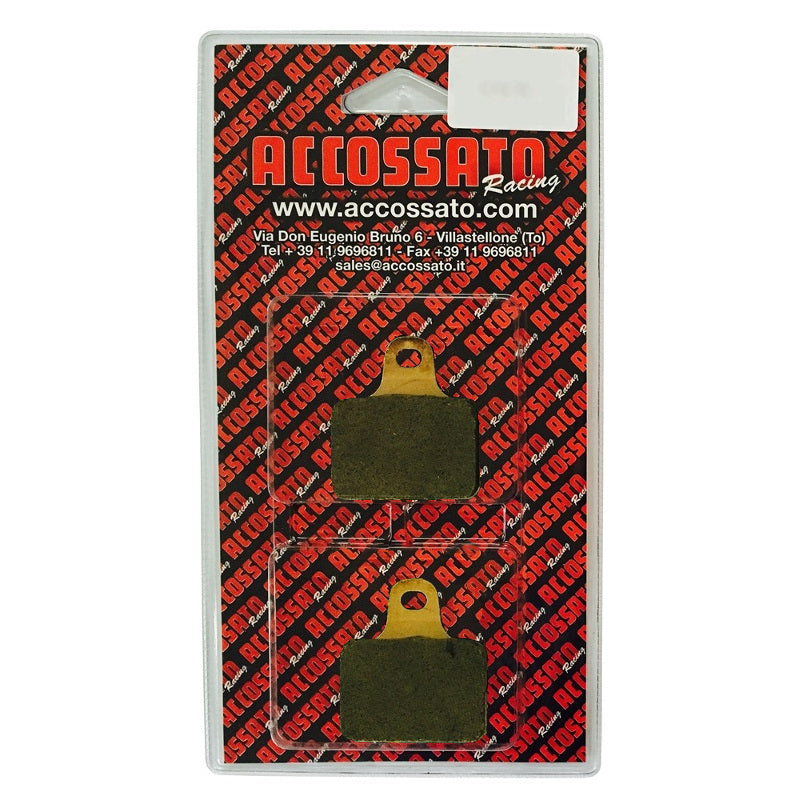 Accossato Brake Pads EV2 Compound for PZ001 PZ002 PZ004 PZ008