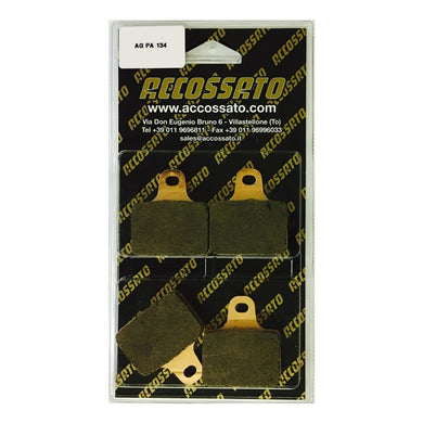 Accossato Brake Pads ZXC Compound for PZ001 PZ002 PZ004 PZ008