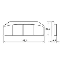 Load image into Gallery viewer, Accossato Brake Pads ZXC Compound for PZ005 PZ007