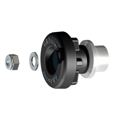 GBRacing Front Spindle Protector LHS for Triumph Daytona 675  Street Triple / R