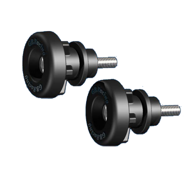 GBRacing 6mm Paddock Stand / Swingarm Crash Bobbin Set