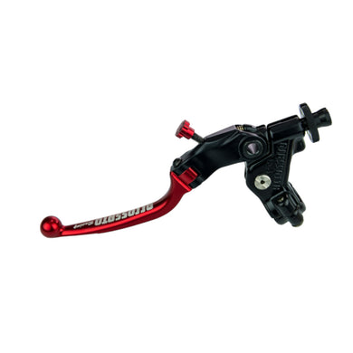 Accossato Full Clutch with folding lever 34mm red with eyelet