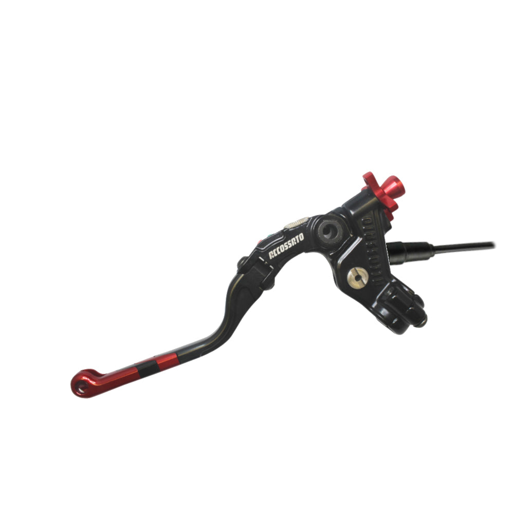 Accossato Full Clutch with Revolution Lever and integrated switch 24mm red