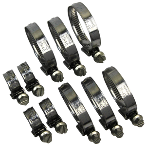 Eazi-Grip Silicone Hose and Clip Kit for BMW S1000RR 2019  black