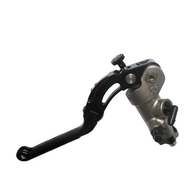 Accossato Clutch Master Cylinder CNC PRS 16x15-16-17 with black Revolution lever