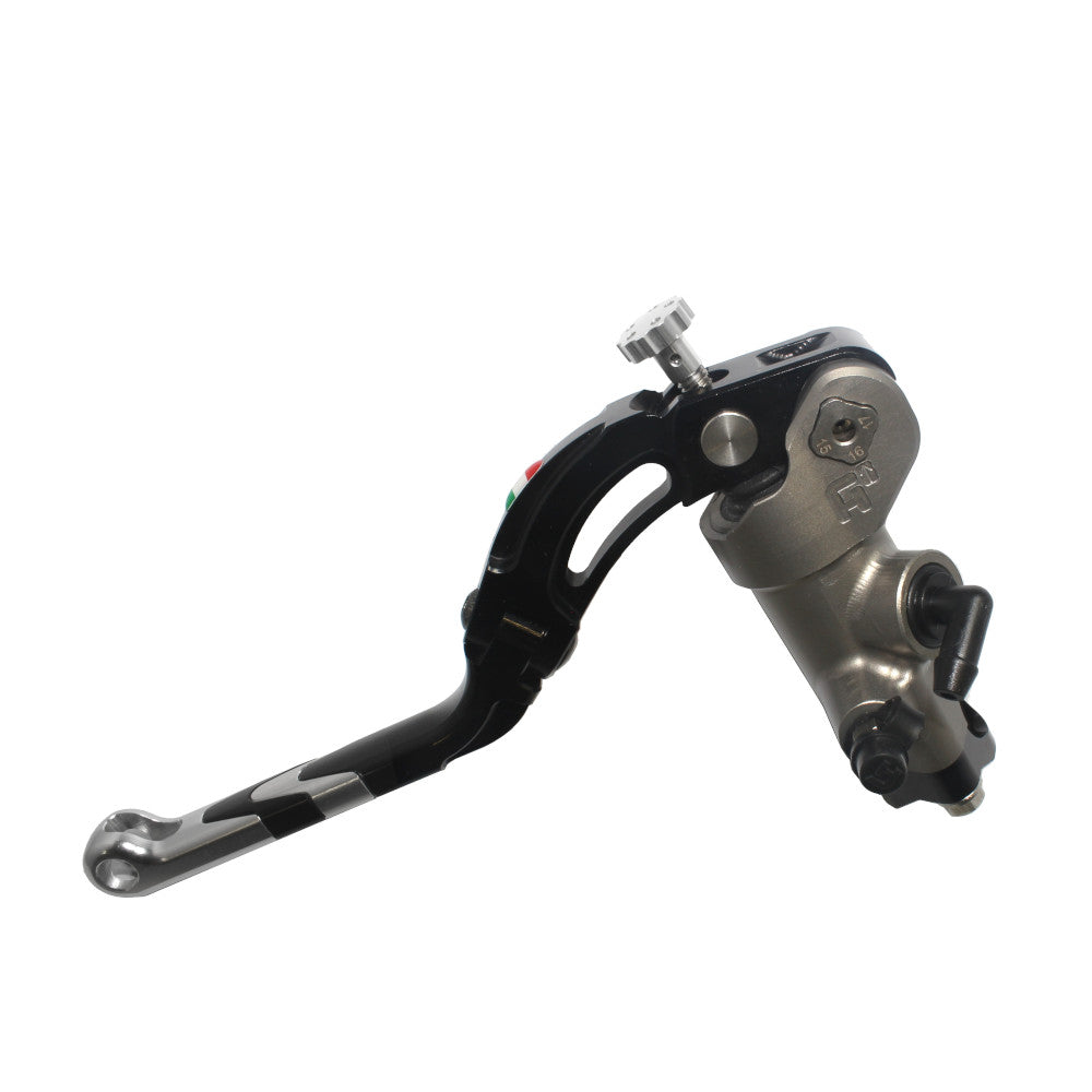 Accossato Clutch Master Cylinder CNC PRS 16x15-16-17 with silver Revolution lever