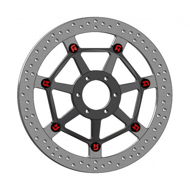 Accossato ELITE Floating Front Brake Disc 330mm for Aprilia RSV4 Tuono V4