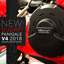 Load image into Gallery viewer, GBRacing Gearbox / Clutch Cover for Ducati Panigale V4