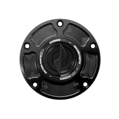 Accossato Fuel Cap Quick Action for Aprilia RSV RSV4 Tuono black