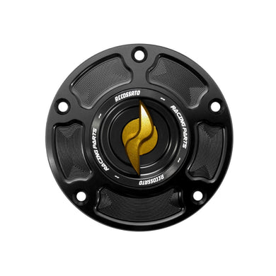 Accossato Fuel Cap Quick Action for Aprilia RSV RSV4 Tuono gold