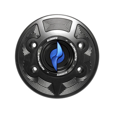 Accossato Fuel Cap Quick Action for BMW S1000RR S1000R F800R blue