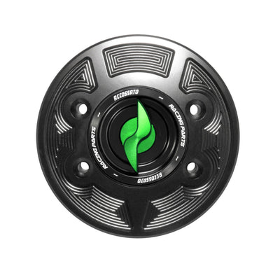 Accossato Fuel Cap Quick Action for BMW S1000RR S1000R F800R green