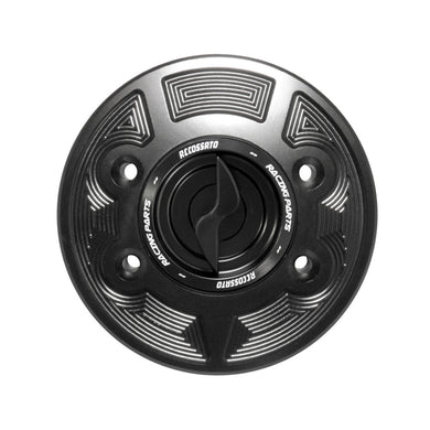 Accossato Fuel Cap Quick Action for BMW S1000RR S1000R F800R black