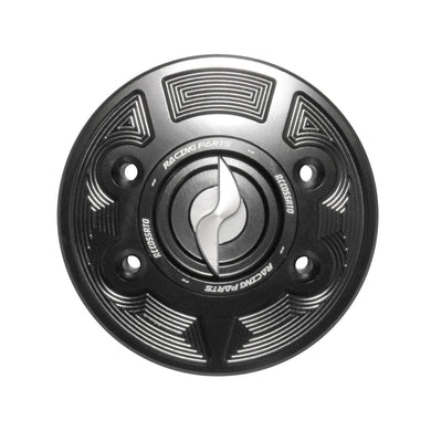 Accossato Fuel Cap Quick Action for BMW S1000RR S1000R F800R silver