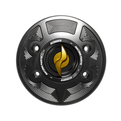 Accossato Fuel Cap Quick Action for BMW S1000RR S1000R F800R gold
