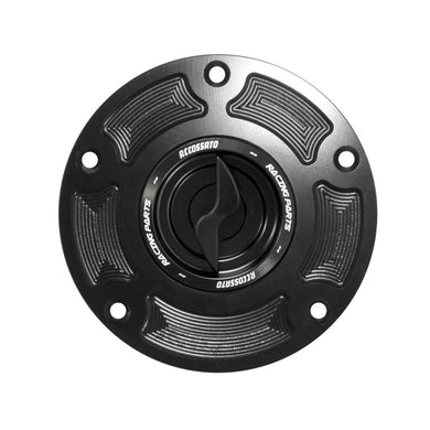 Accossato Fuel Cap Quick Action for Ducati Panigale Monster Scrambler black