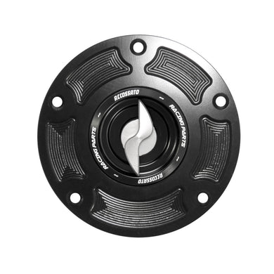Accossato Fuel Cap Quick Action for Ducati Panigale Monster Scrambler silver