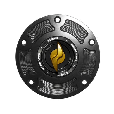 Accossato Fuel Cap Quick Action for Ducati Panigale Monster Scrambler gold