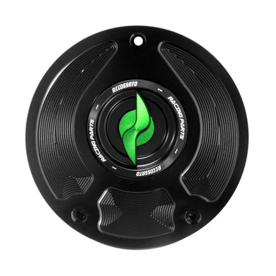 Accossato Fuel Cap Quick Action for Honda CBR1000RR CBR600RR green