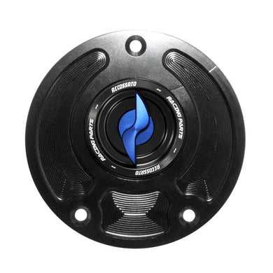 Accossato Fuel Cap Quick Action for Kawasaki ZX-10R ZX-6R Z1000 Ninja 1000 650 blue
