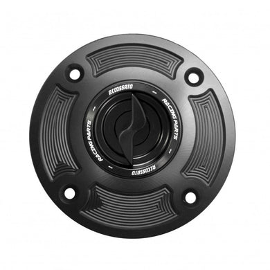 Accossato Fuel Cap Quick Action for Suzuki V-Strom Hayabusa GSX-R TL1000 black