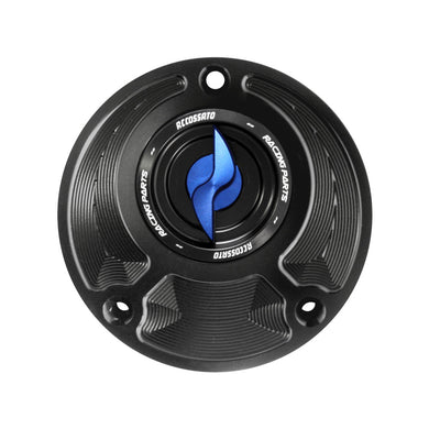 Accossato Fuel Cap Quick Action for Yamaha YZF-R1 YZF-R6 YZF-R3 FZ MT XJR blue