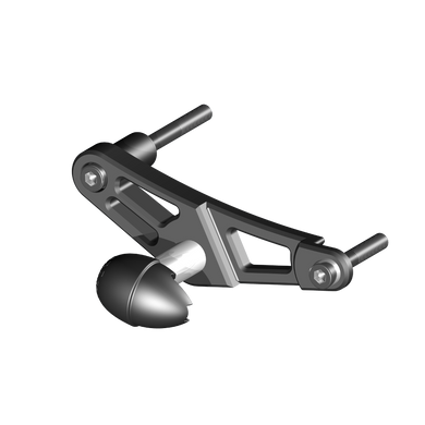 GBRacing Frame Sliders (Street) LHS Triumph Daytona 675 Street Triple