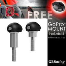 Load image into Gallery viewer, GBRacing Bullet Frame Sliders (Race) for Honda CBR1000RR-R 2020  with FREE GoPro™ Camera Mount