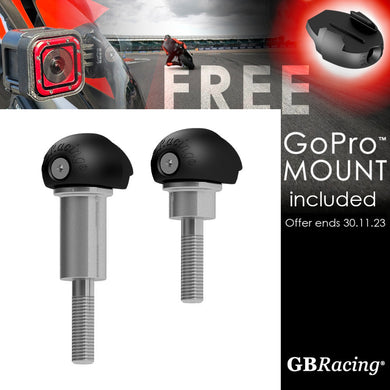 GBRacing Bullet Frame Sliders (Race) for Honda CBR1000RR-R 2020  with FREE GoPro™ Camera Mount