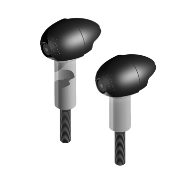 GBRacing Bullet Frame Sliders / Crash Knobs (Street) for Yamaha YZF-R6